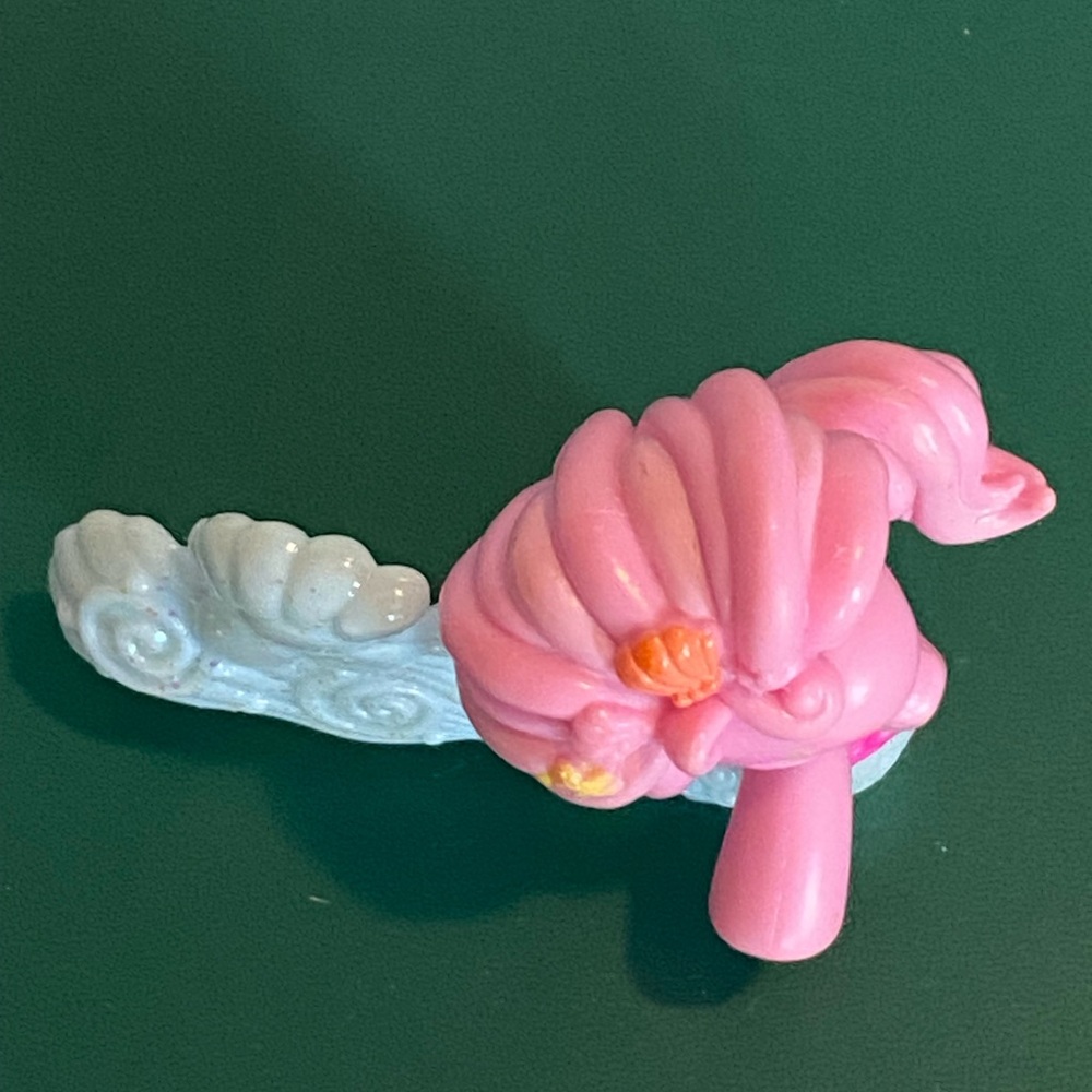 2009 My Little Pony MLP Glitter Sparkle Pink Mermaid Seapony Hasbro PVC Figure - Picture 6 of 12